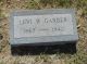 Tombstone of Levi Garber