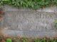 Tombstone of Anna Elizabeth Glick