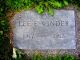 Tombstone of Lee E Winder