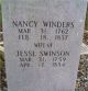 Nancy Ann Winders and Jesse Swinson Tombstone