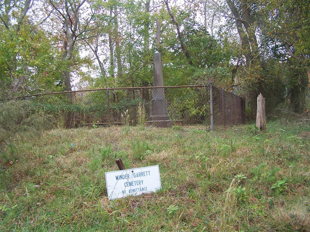 Winder-Garrett Cemetery